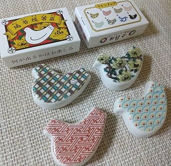 豊島屋本店限定　鳩谷焼箸置2個セット 先日ご紹介させて頂いた新しい「鳩グッズ」の『鳩谷焼箸置』、柄